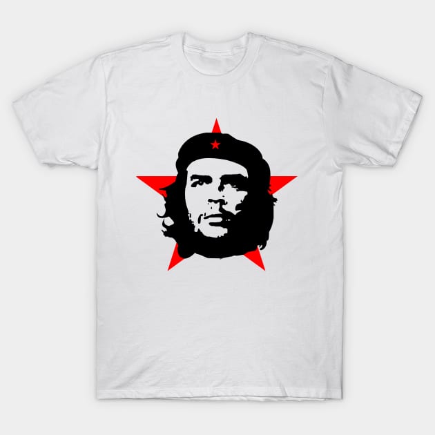 Che Guevara Rebel Cuban Guerrilla Revolution T-Shirt T-Shirt by HiDearPrint